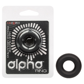 Alpha Liquid Silicone Prolong Medium Ring Black Stretchy Erection Enhancer COCK RINGS